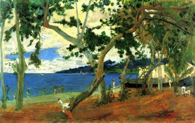 By the Seashore, Martinique by Paul Gauguin